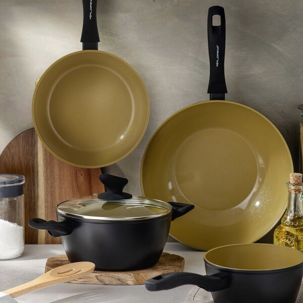 Florina Garnek aluminiowy Florina AmVegan 24 cm 3,6 l by Mateusz Gessler 13759386 5905031352782