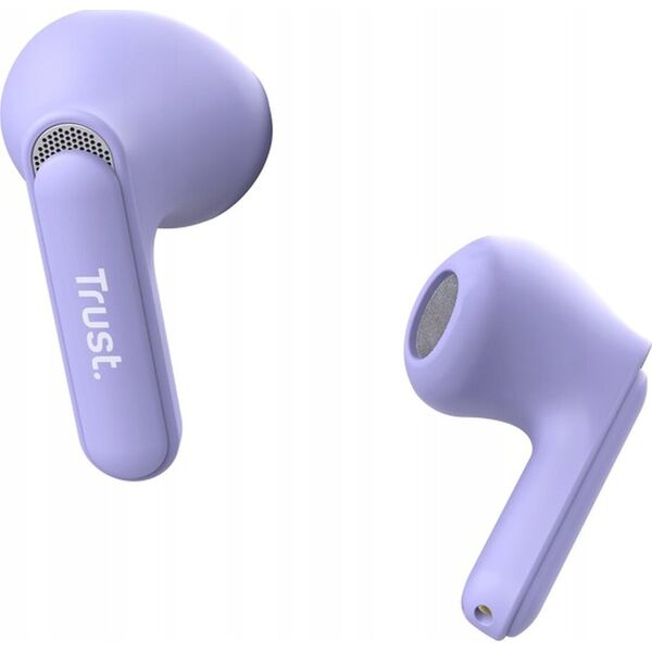 Słuchawki Trust Ausinės EARPHONES YAVI BT ENC/PURPLE 25299 TRUST 13783951 8713439252996