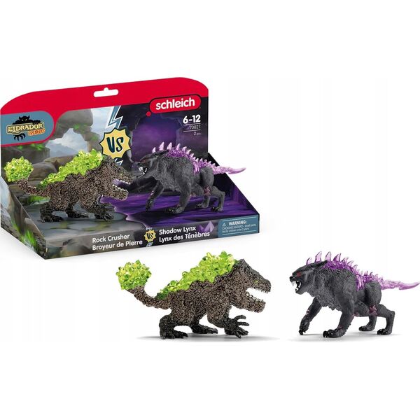 Figurka Schleich Schleich Shadow lynx vs. Rock crusher 13799276 4059433709260