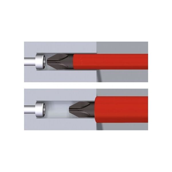 Wiha Wiha VDE Torx-Schraubendreher SOFTFINISH ELEC. slimFix Größe TR 20 Klingenlänge: 100 mm (3251TR020) 13801570 4010995411435