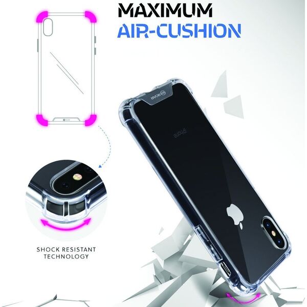 ROAR Futerał Armor Jelly Roar - do iPhone 15 Plus transparentny 13802774 5903396247248