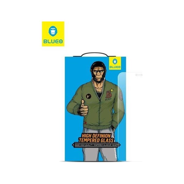 Blueo Szkło Hartowane 5D Mr. Monkey Glass - do Samsung Galaxy A14 4G / A14 5G czarny (Strong Lite) 13802792 5903396252259