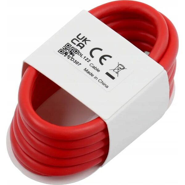 Kabel USB Oppo USB-C - USB-C 1 m Czerwony 13802800 5903396286193