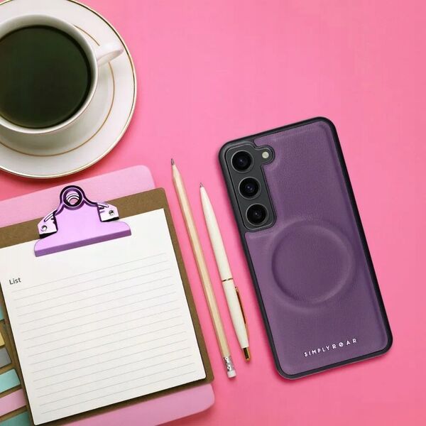 ROAR Futerał Roar Mag Morning Case - do Samsung Galaxy A35 5G Fioletowy 13802804 5903396293269