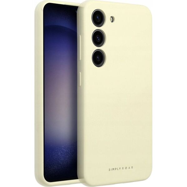 ROAR Futerał Roar Cloud-Skin - do Samsung Galaxy A35 5G Jasnożółty 13802832 5903396294013