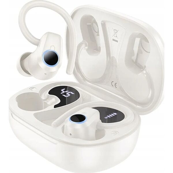 Słuchawki Hoco HOCO słuchawki bezprzewodowe bluetooth TWS EQ8 białe 13809173 6942007615587