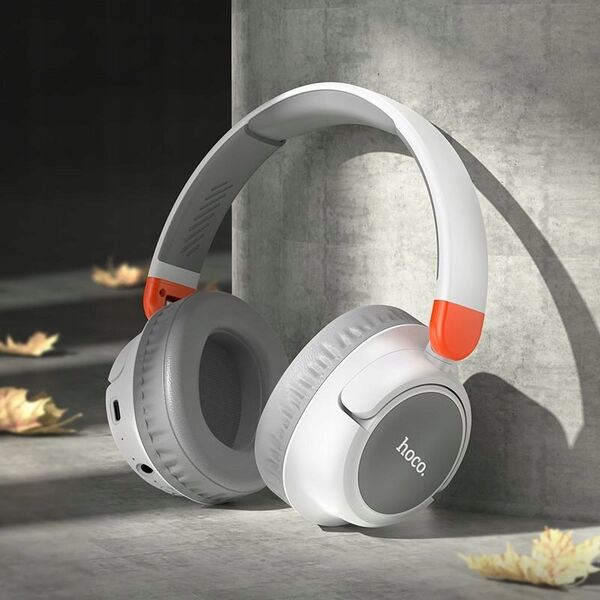 Słuchawki Hoco HOCO słuchawki bezprzewodowe bluetooth nagłowe W43 białe 13809178 6931474794635