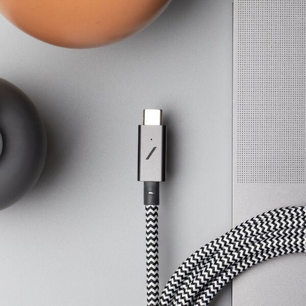 Kabel USB Native Union USB-C - USB-C 2.4 m Zielony (BELT-PRO2-GRN-NP) 13811830 4895200477099