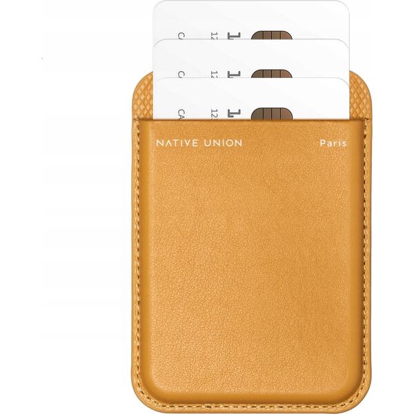 Native Union Native Union (Re)Classic Wallet - skórzany portfel kompatybilny z MagSafe (kraft) 13811840 4895200475996