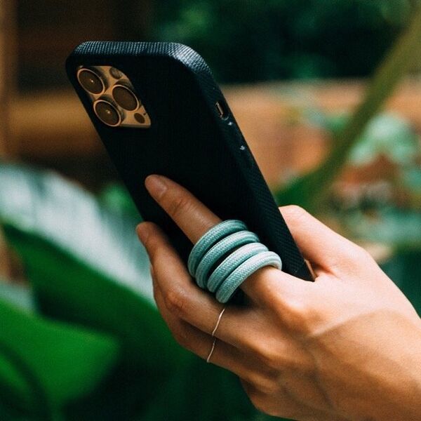 Native Union Native Union City Grip - smycz do telefonu na nadgarstek (slate green) 13811852 4895200476535