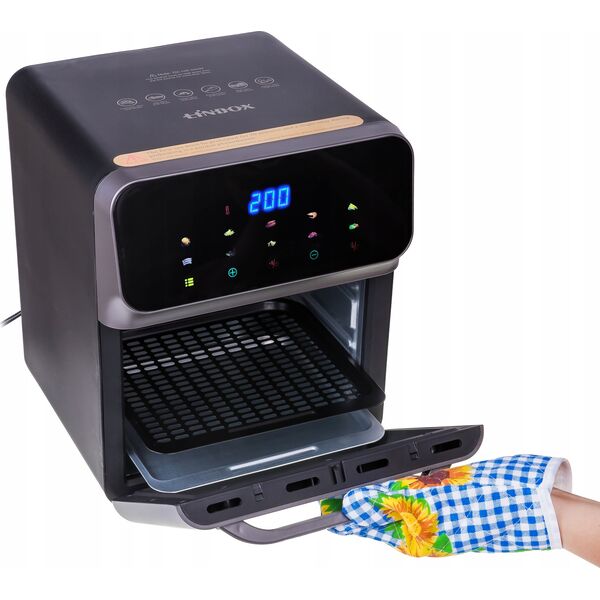 Frytkownica beztłuszczowa Linbox Frytkownica beztłuszczowa/piekarnik 5504 Linbox czarna 13811954 5903715552794