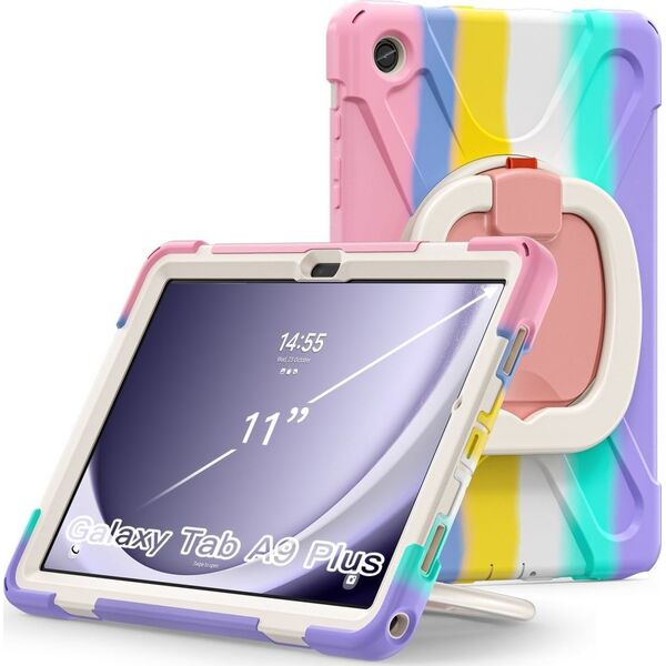 Etui na tablet Tech-Protect Tech-Protect X-Armor Galaxy Tab A9+ Plus 11.0 X210 / X215 / X216 Baby Color 13812149 9319456607949