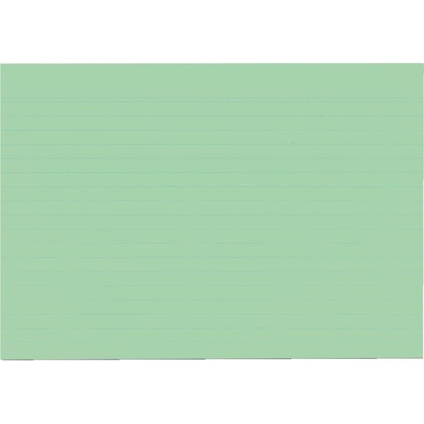 Herlitz Herlitz Karteikarte  A5 liniert grün           100er Packung 13812203 4008111150559