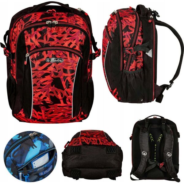 Herlitz Herlitz Grundschulrucksack Ultimate leer Graffiti 13812299 4008110344843