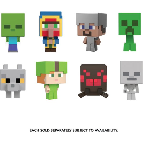 Figurka Mattel MINECRAFT GLOWA MOBA MINIFIGURKA AST HDV64 WB36 13812814 194735032433