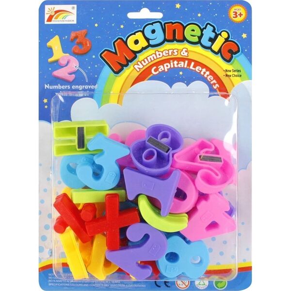 Mega Creative CYFERKI MAGNET 19X26 MC B/C 72 13812865 5905523620221