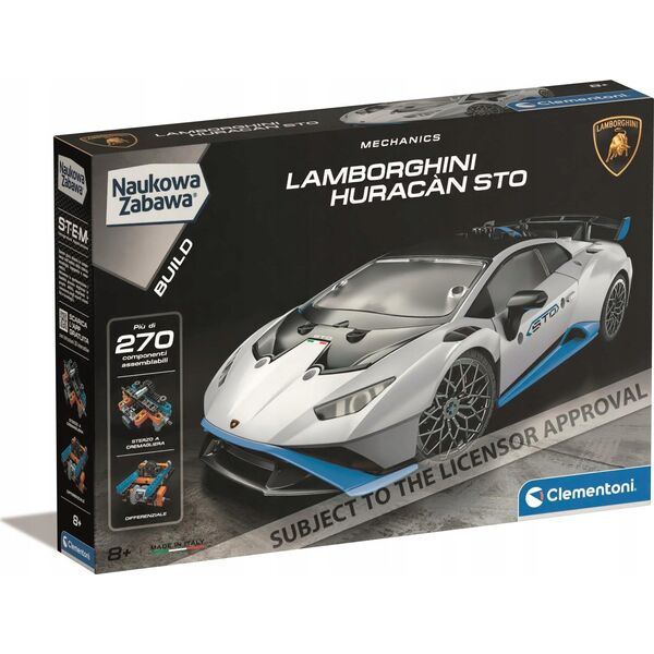Clementoni Clementoni Naukowa zabawa. Laboratorium mechaniki. Lamborghini Huracan STO 50917 13813810 8005125509171