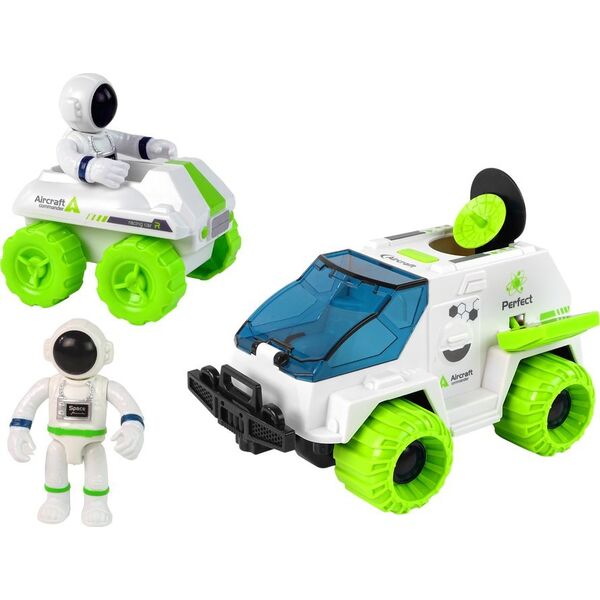 LeanToys Zestaw Pojazdów Kosmicznych 6w1 Łazik Satelita Astronom Dla Dzieci 13813851 5905323211872