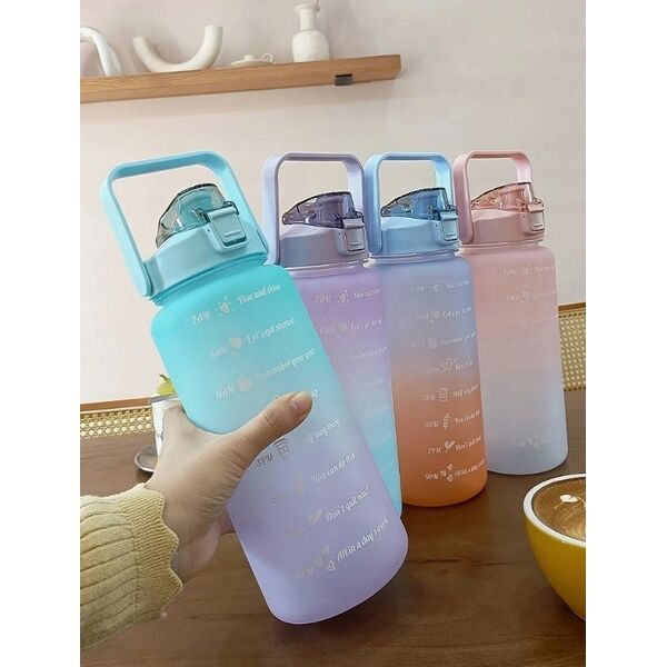 ExtraLink EXTRALINK BUTELKA MOTYWACYJNA BIDON NA WODĘ 2000ML ZIEL-FIOLET BUT-190 13814032 5906168636486