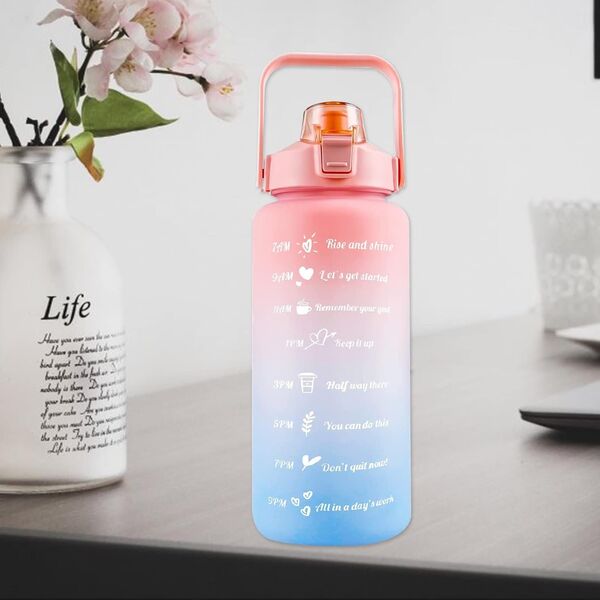 ExtraLink EXTRALINK BUTELKA MOTYWACYJNA BIDON NA WODĘ 2000ML ZIEL-FIOLET BUT-190 13814032 5906168636486