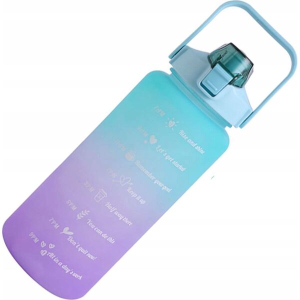 ExtraLink EXTRALINK BUTELKA MOTYWACYJNA BIDON NA WODĘ 2000ML ZIEL-FIOLET BUT-190 13814032 5906168636486