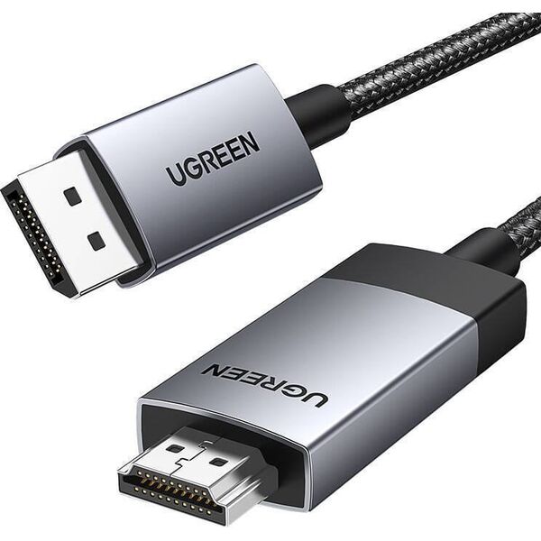 Kabel Ugreen Kabel DisplayPort do HDMI Ugreen DP119, 4K 60Hz, 3m (czarny) 13814624 6941876224913