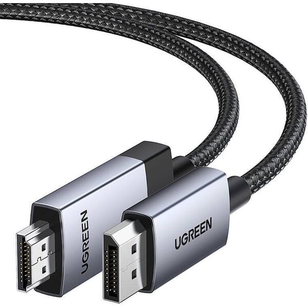 Kabel Ugreen Kabel DisplayPort do HDMI Ugreen DP119, 4K 60Hz, 3m (czarny) 13814624 6941876224913