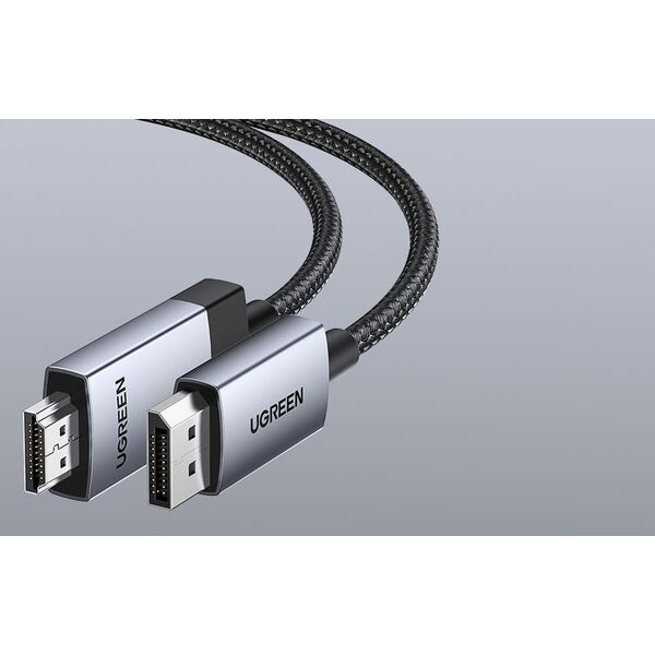 Kabel Ugreen Kabel DisplayPort do HDMI Ugreen DP119, 4K 60Hz, 3m (czarny) 13814624 6941876224913