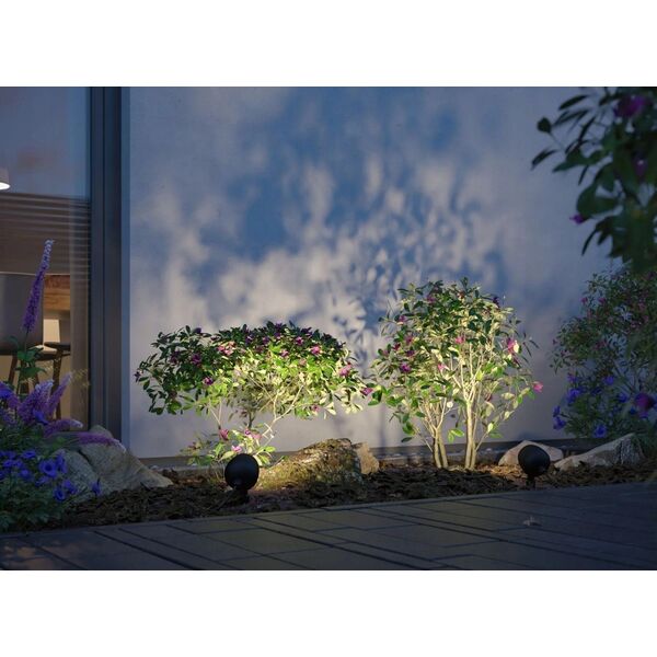 Paulmann Reflektor ogrodowy Plug & Shine KIKOLO LED 7.2W 20st. 460lm 3000K IP65 24V antracyt 13815895 4000870947753