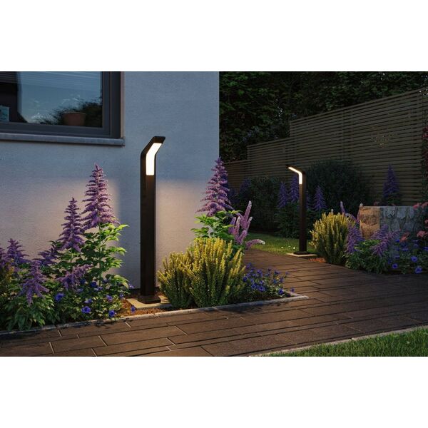 Paulmann Oprawa ogrodowa MERANO LED PIR IHF 14W 910mm 850lm 3000K IP44 230V antracyt aluminium 13815900 4000870948583