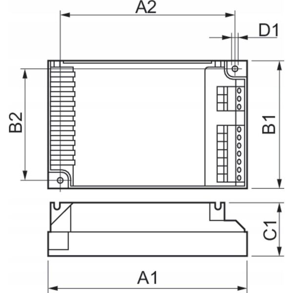 Philips Statecznik Philips HF-Ri 913700761966 60WTD 160 TL5C E+ 195-240V 50/60Hz 13815946 8718291718628