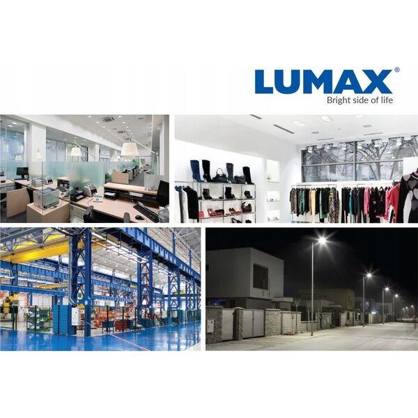 BestService Oprawa uliczna Lumax MSP LU050MSP 50W 6000K 6750LM szara 13815960 5901087201166