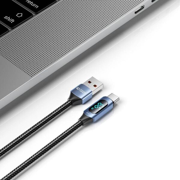 Kabel USB Tech-Protect USB-A - USB-C 1 m Niebieski (5906203690671) 13816091 5906203690671