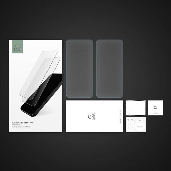 Tech-Protect SZKŁO HARTOWANE TECH-PROTECT SUPREME XIAOMI REDMI NOTE 13 / 13 PRO / 4G / 5G CLEAR 13816143 5906302300006