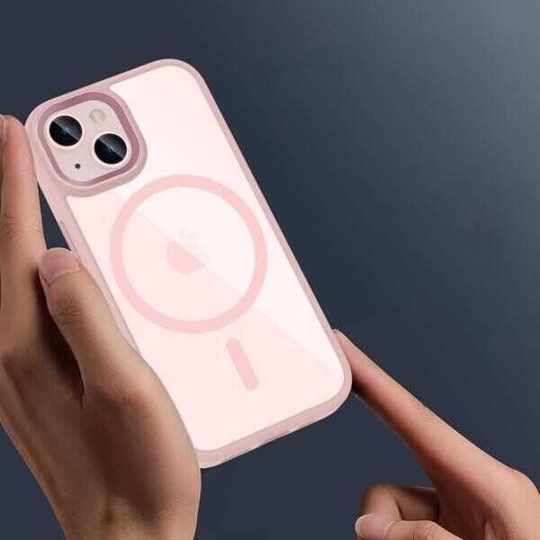 Tech-Protect TECH-PROTECT MAGMAT MAGSAFE IPHONE 15 PINK/CLEAR 13816180 5906302307999