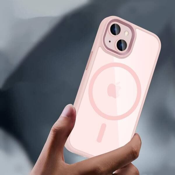 Tech-Protect TECH-PROTECT MAGMAT MAGSAFE IPHONE 15 PINK/CLEAR 13816180 5906302307999