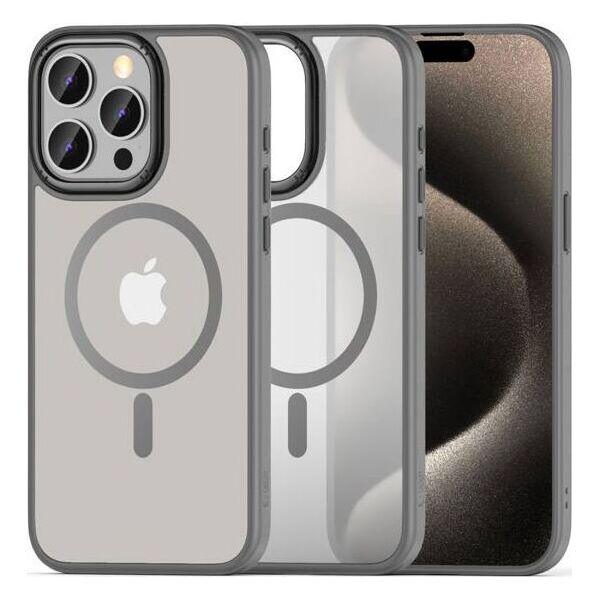 Tech-Protect TECH-PROTECT MAGMAT ”2” MAGSAFE IPHONE 15 PRO MAX MATTE TITANIUM 13816188 5906302307975