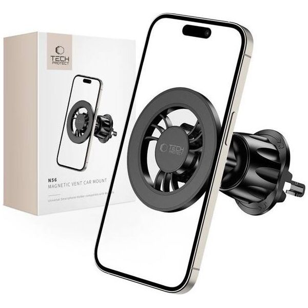 Tech-Protect TECH-PROTECT N56 MAGNETIC MAGSAFE VENT CAR MOUNT BLACK 13816232 5906302309542
