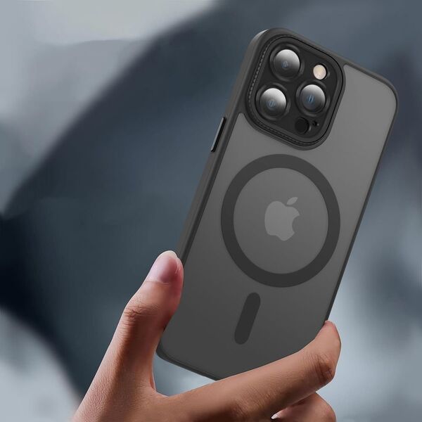Tech-Protect TECH-PROTECT MAGMAT CAM+ MAGSAFE IPHONE 15 PRO MATTE BLACK 13816308 9319456604412