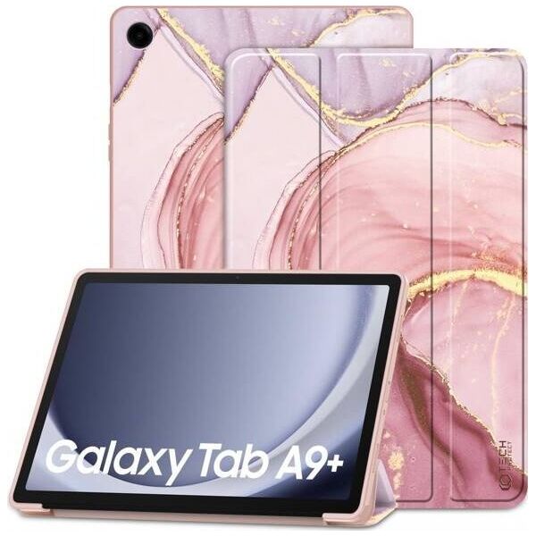 Etui na tablet Tech-Protect TECH-PROTECT SMARTCASE GALAXY TAB A9+ PLUS 11.0 X210 / X215 / X216 MARBLE 13816358 9319456607833