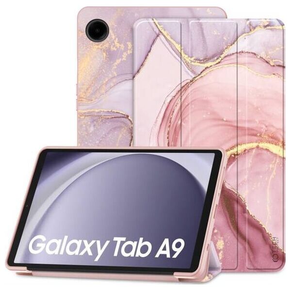 Etui na tablet Tech-Protect TECH-PROTECT SMARTCASE GALAXY TAB A9 8.7 X110 / X115 MARBLE 13816368 9319456608076