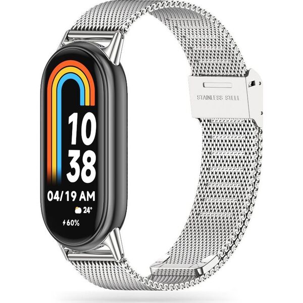 Tech-Protect TECH-PROTECT MILANESEBAND XIAOMI SMART BAND 8 / 9 / NFC SILVER 13816396 9490713935170