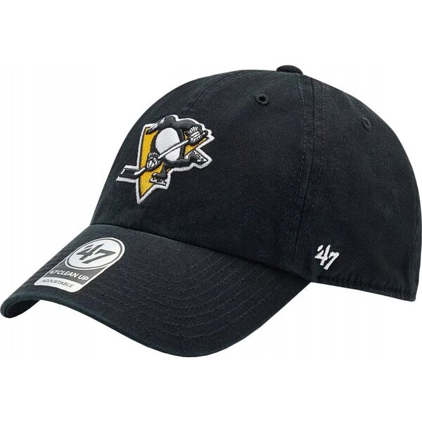 47 Brand 47 Brand NHL Pittsburgh Penguins Cap H-RGW15GWS-BKB Czarne One size 13816908 888442647669