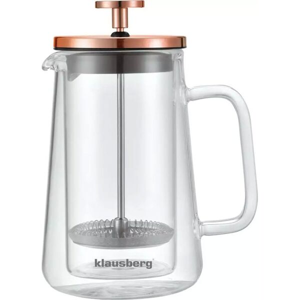 Klausberg ZAPARZACZ TŁOKOWY DO KAWY/HERBATY TERMICZNY 350ml KLAUSBERG KB-7723 13818247 5908287277236