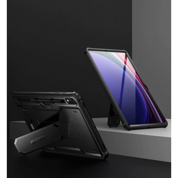 Etui na tablet Tech-Protect Etui Tech-protect Kevlar Pro Samsung Galaxy Tab S9+ Plus Black 13818531 9319456605457