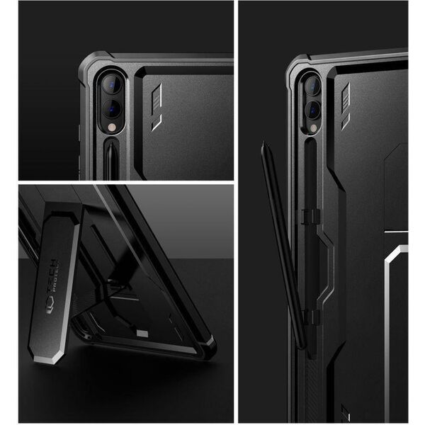 Etui na tablet Tech-Protect Etui Tech-protect Kevlar Pro Samsung Galaxy Tab S9+ Plus Black 13818531 9319456605457