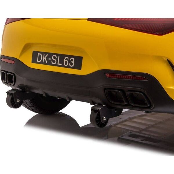 Lean Cars Auto Na Akumulator Mercedes AMG SL63 Żółty Lakierowany 13828419 5905884454855