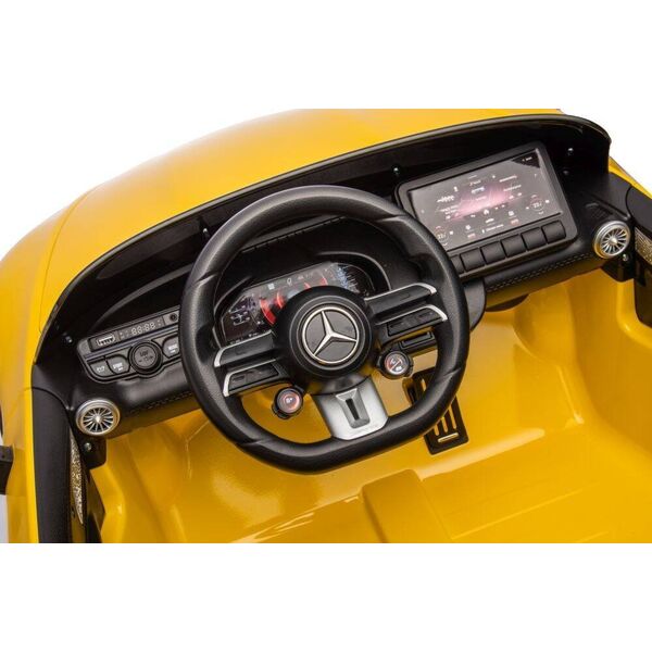 Lean Cars Auto Na Akumulator Mercedes AMG SL63 Żółty Lakierowany 13828419 5905884454855