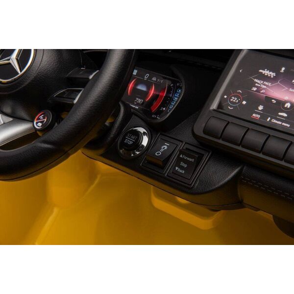 Lean Cars Auto Na Akumulator Mercedes AMG SL63 Żółty Lakierowany 13828419 5905884454855