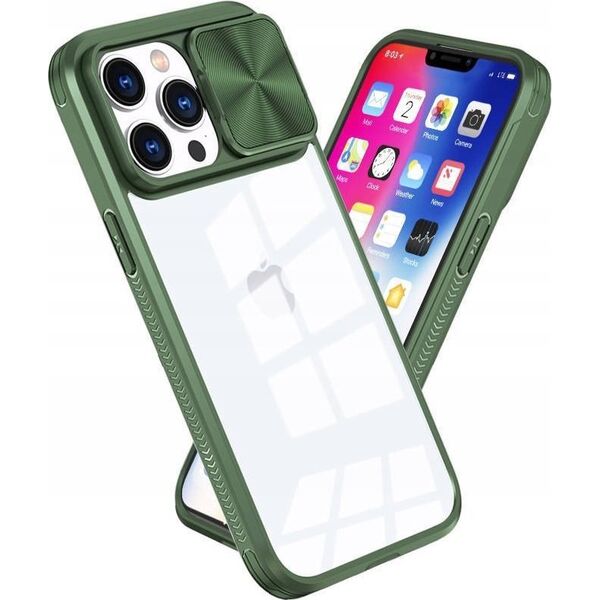 Maxximus MX CAMSLIDER IPHONE 14 (6.1) GREEN / ZIELONY 13839207 5901313078210